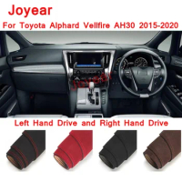 For Toyota Alphard Vellfire AH30 2015-2020 Car Carpet Ornaments Avoid Light Durable Dashmat Dashboard Cover Interior Accessories