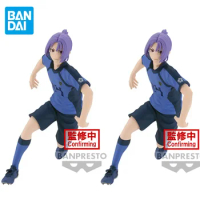 Bandai Genuine BLUE LOCK Anime Figure Reo Mikage Action Figure Toys for Boys Girls Kids Gifts Collectible Model Ornaments