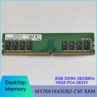RAM For Samsung 8GB DDR4 2933MHz 1RX8 PC4-2933Y Desktop Memory M378A1K43DB2-CVF