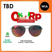 WIA TBD Eyewear Falcon Series - Kacamata Polarized UV Filter Olahraga Lari Onyx