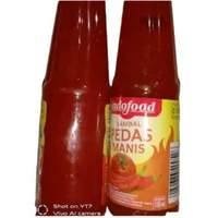 Indofood Saos Tomat 135Ml, Indofood Saos Pedas 135Ml, Indofood Saos Pedas Manis 135Ml, Indofood Saos