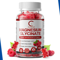 GPGP GreenPeople Gummies Magnesium Glysinat 400 mg dengan Vitamin D, B6, CoQ10 untuk fungsi kognitif
