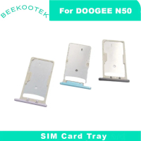 ใหม่เดิม DOOGEE N50ซิมการ์ดถาดซิมการ์ดที่ใส่สล็อตอะแดปเตอร์อุปกรณ์เสริมสำหรับ Doogee N50มาร์ทโฟน