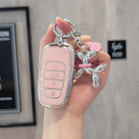 For Hongqi H9 car model key case HS5 model shell H7 E-HS9 key cover creative personalized buckle gif
