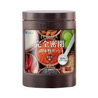 【日本ASVEL】完全密閉470ml玻璃調味罐(咖啡色)