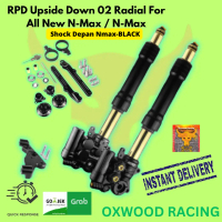 Usd Upside down Nmax RPD Radial 02 / Shock Depan Nmax - Hitam