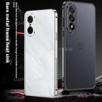 Sarung Bumper Logam, untuk OnePlus Nord 5 dan OnePlus Nord CE5, Bingkai Aluminium, Anti-Panas, Sarun