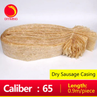 1PCS Salame Packing Sausage Casing Width 172mm Caliber 110mm Length 500mm Home DIY Big Ham Sausage Shell Casing