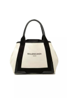 Balenciaga 心愛的 Balenciaga 帆布海軍藍 Cabas 托特包 S