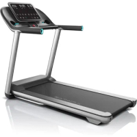 Rhythm Fun Folding Treadmill with Incline 3.5hp Electric Motorized Treadmill Shock-Absorbing Quiet Foldable Treadmill with Speak
