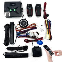 Engine Remote Start Push Start-Stop Button To Start Ignition System Central Locking Keyless Entry Mobile Phone APP