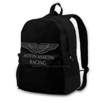 Car-Martin Racing Logo Amr Backpack For Student School Laptop Travel Bag Aston