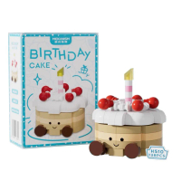 Puzzle Cake Building Blocks Building Blocks Miniature Cake Constructor Blocks Easy Assembly Kawaii M