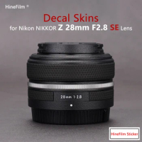 Nikkor Z 28 F2.8 SE Lens Premium Decal Skin Z28 Protective Film for Nikon Z 28mm f2.8 SE Lens Decal 28mm 2.8 Sticker