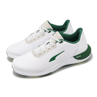 【PUMA】高爾夫球鞋 Phantomcat Nitro Garden 男鞋 白 綠 防水 氮氣中底 運動鞋(379856-01)