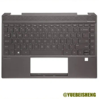 Yuebeisheng New/org For HP Spectre X360 13-AP TPN-Q212 palmrest US keyboard upper cover