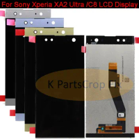 For Sony Xperia XA2 Ultra LCD C8 Display Touch Screen Digitizer Replacement Parts H4233 H4213 H3213 H3223 For SONY XA2 Ultra LCD