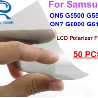 50pcs Flex Cable Anti Static LCD Light Polarizer Polarized Film For Samsung ON5 ON7 G5500 G5510 G5700 G6000 G6100 Polaroide