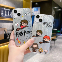 Sarung Telefon Bimbit, Corak Bapa Lubang Besar Ajaib Kartun Harry Potter, Rekaan Laser Blinged, Untu