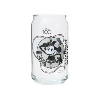 【sunart】迪士尼100周年 百年慶典系列 罐型玻璃杯 米奇 汽船威利號1928年(餐具雜貨)