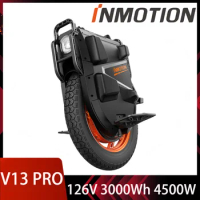 2024 Newest INMOTION V13 PRO Electric Unicycle 126V 3000Wh 4500W Motor New Generation Self Balance Street-Road Tire Monowheel