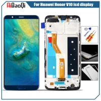 Original M&amp;Sen For Huawei Honor V10 BKL-AL20 BKL-AL00 Honor View 10 BKL-L09 LCD screen display touch digitizer frame