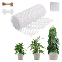 Plastic Moss Monstera Poles Mesh Kit, DIY Self-Watering Moss Stake For Plants, Monstera Supports,