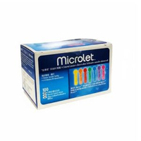Microlet - MICROLET 採血針 100支/盒 原裝行貨 繁體中文 #contour plus