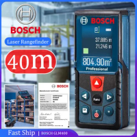 Original Bosch GLM 400 Laser Rangefinder Portable Laser Measure Ruler Building Volume Area Angle Infrared Laser Range Finder