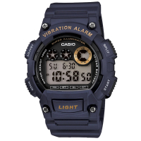 【CASIO】專業級震動潮流電子錶(W-735H-2A)