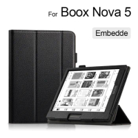 Case For Onyx Boox Nova 5 7.8" eBook Protective Cover For Boox Nova5 nova 5 7.8 Inch Embedded flip holster Cases With Hand Strap
