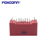 Foxconn LD1807V-S5A51D SATA Connector Red Straight in Spot stock
