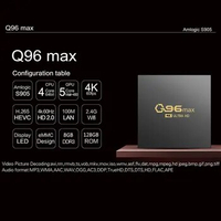 Q96 MAX Smart TV Box Android 11 Amlogic S905L Quad Core 2.4G WIFI 4K Set Top Box 8GB+128GB Media Player H.265 Home Theater