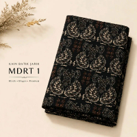 Kain Jarik Batik Hitam Premium Motif Klasik Jawa Adem dan Lembut