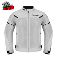 Motorcycle Jacket Pants Suit Waterproof Reflective Racing Jacket Men Biker Motorbike Motocross Moto Jacket Motorcycle Clothing