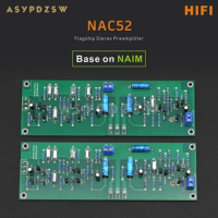 Flagship 2 CH HIFI Stereo NAC52 Preamplifier Base on NAIM DIY Kit/Finished board