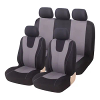 Universal Washable Car Seat Covers Cushion Polyester Front Seat Covers Interior Accessories for Automotive SUV Truck and Van