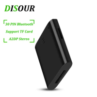 30 PIN Bluetooth Audio Music Receiver A2DP Stereo Support TF Card For iPhone 30Pin Dock Speaker Bose Sounddock Wireless Adapter