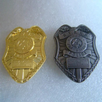 7cm Biohazard Badge Game Cosplay Toy Modelo Resident Evil Movie Broche De Pin De Collection Decora Desk Toys Children Gifts