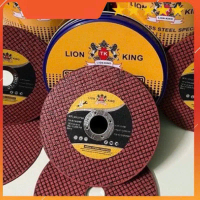 Hộp 100 viên) Đá cắt sắt inox hiệu LionKing chính hãng loại 1