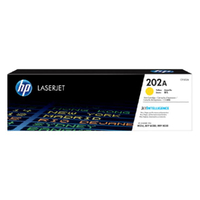 HP ผงหมึกโทนเนอร์ Toner Cartridge รุ่น 202A (CF502A) สีเหลือง