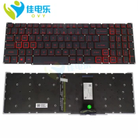 Laptop Backlit Italian US Replacement Keyboards For Acer Nitro 5 AN515-54 AN515-55-50Z3 AN715-51-73AJ AN515-43 English Keyboard