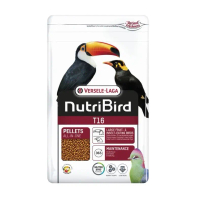 ✧(แพ็กเกจ 700 G.)NutriBird T16 อาหานกตระกูลขุนทองนกกินผลไม้และแมลงขนาดใหญ่✿