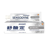 【SENSODYNE 舒酸定】長效抗敏-溫和高效淨白 銀 恢復自然白皙齒色-抗敏牙膏(120g)