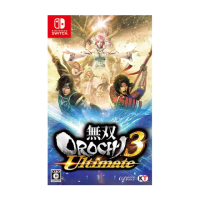 【Nintendo 任天堂】NS Switch 無雙 OROCHI 蛇魔 3 Ultimate 外文封面(中文版)