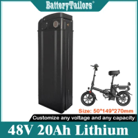 Electric Bike Lithium Battery 48V 20Ah High Capacity Electric Bike Battery Pack For E Motorbike Scooters Tricyles Ebike+Charger