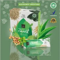 Moment Zmooth Detox Drink Herbal Pencernaan Probiotik Prebiotik Original