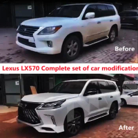 Car Modification Retrofit Kit For Lexus LX570 2010-2015 Radio Car Accessories Upgrade GPS Multimedia Player Steering Wheel Panel