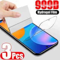 3PCS Hydrogel Film for Vivo V25 Screen Protectors Not Glass for Vivo V27 V27e V25e V25 V23 V23e V21 V21e V21s V20 Pro 5G SE 2021