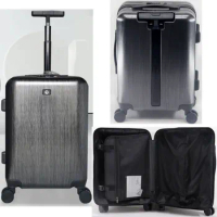 20" Carry-on Travel PC Luxury Suitcase On Silent Wheels Trolley Rolling Zipper Luggage Bag Boarding Case Valise Free Shipping